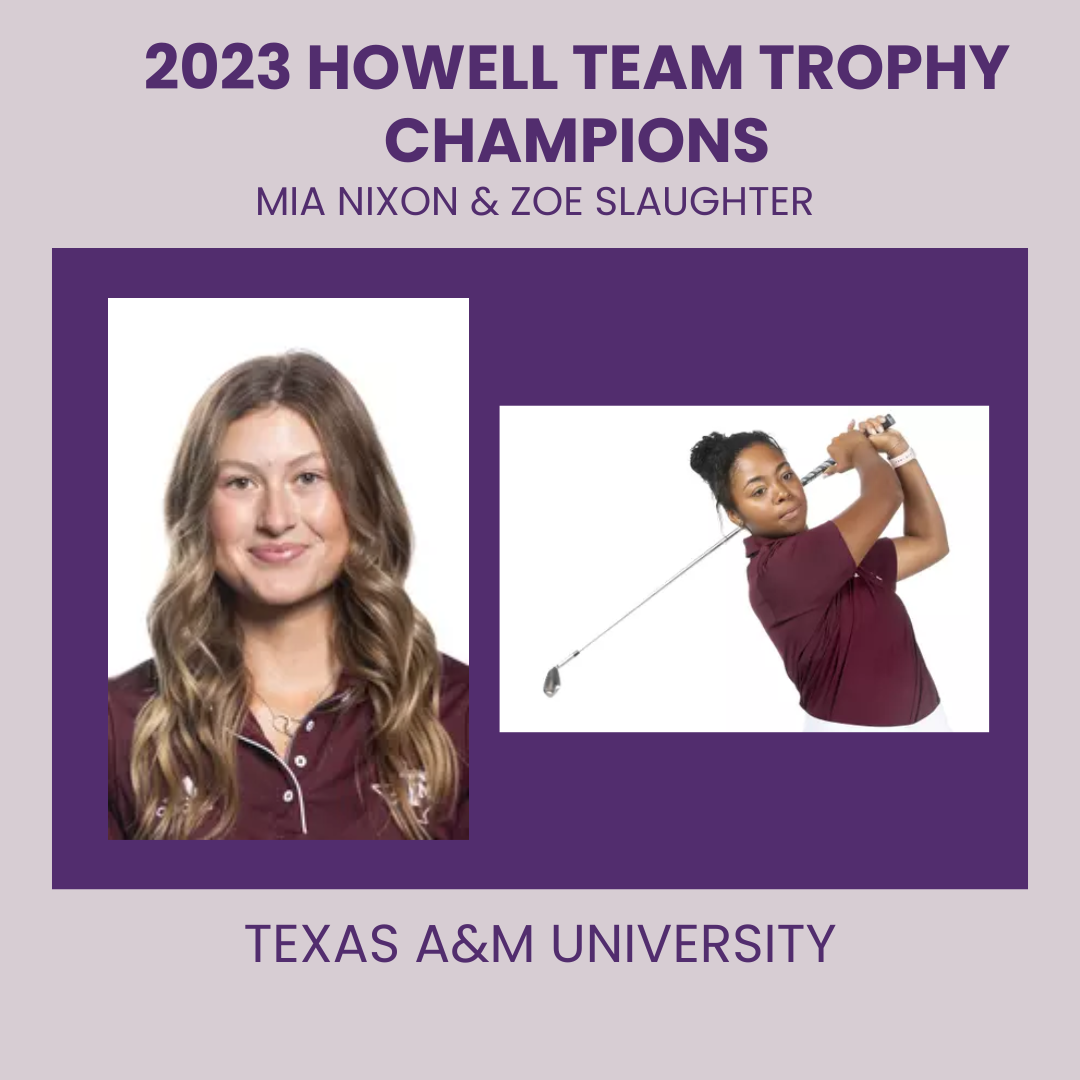 howell past team champions - 2