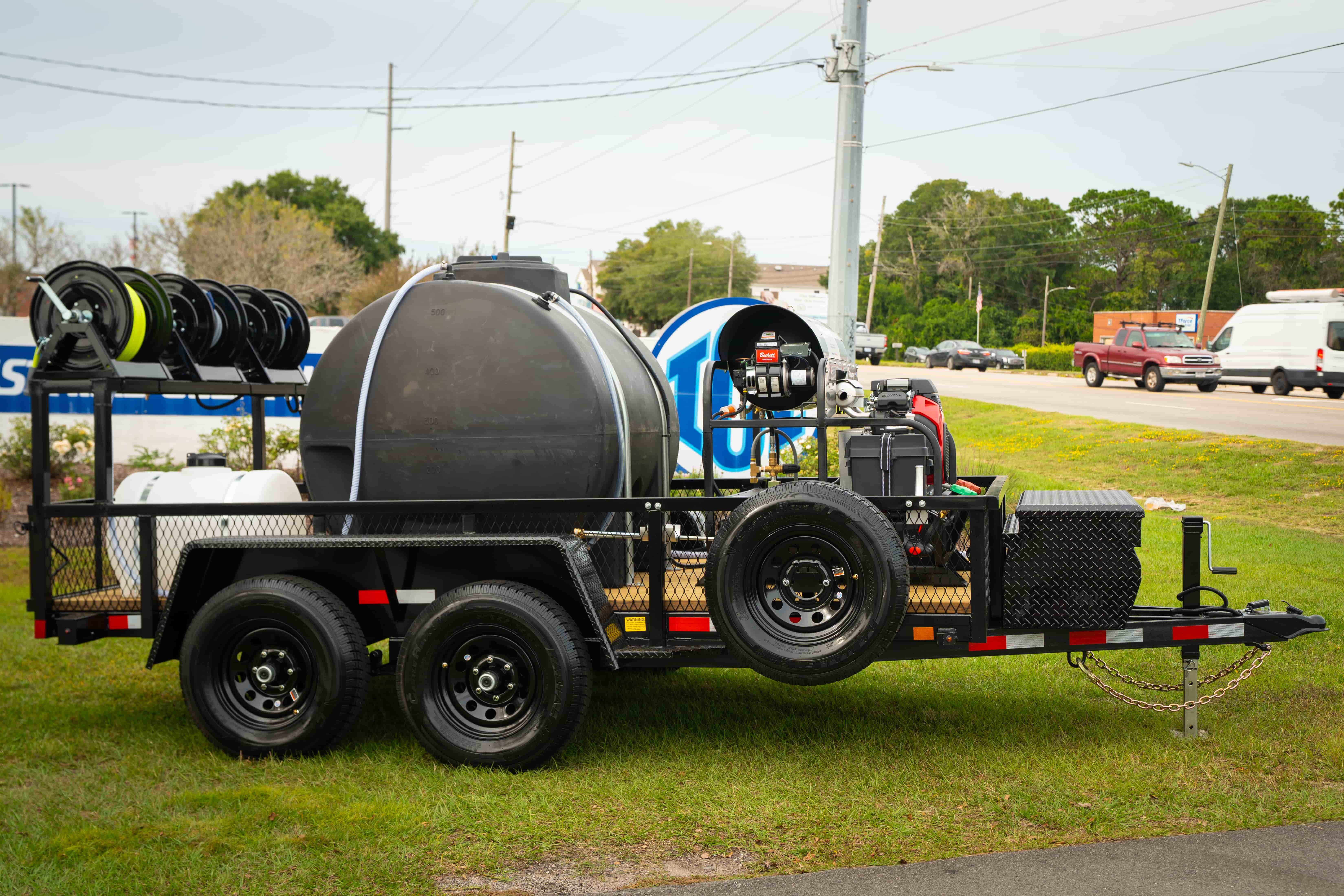 8GPM Super Mud Dog Trailer