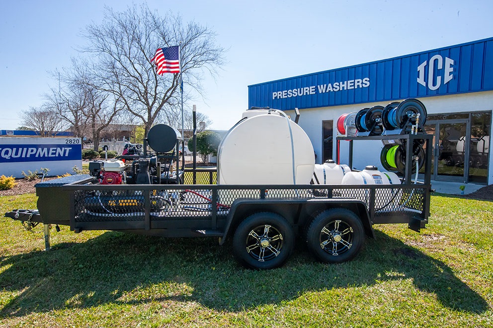 Bulletproof Mud Dog Trailer - Mud Dog Pressure Washing Trailers