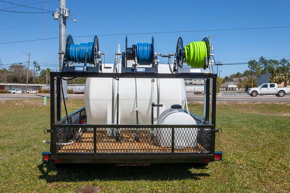 The Mud Dog Trailer - Mud Dog Pressure Washing Trailers