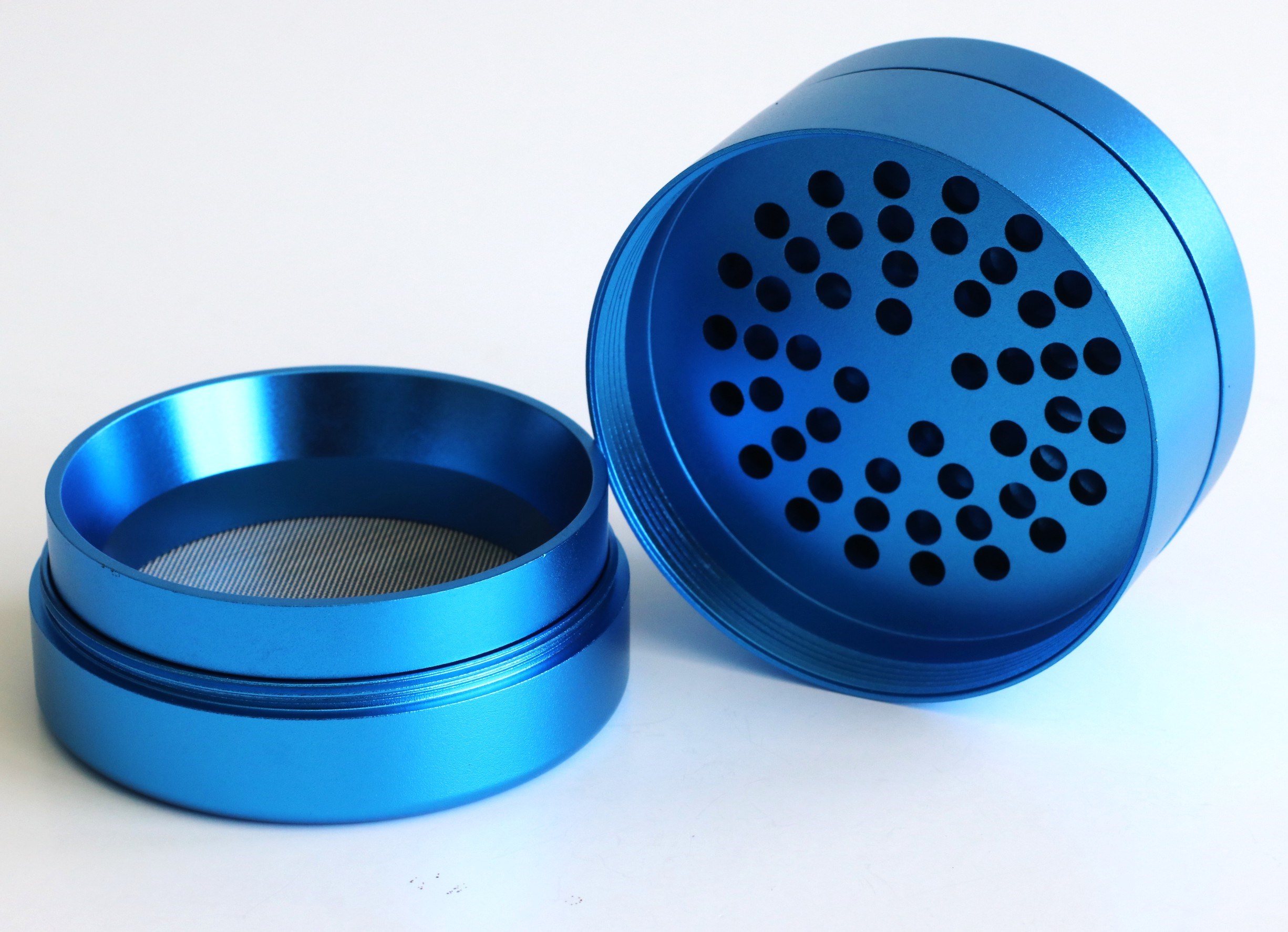 60mm PRO 420 Apollo Grinder-State of the Art Herb Crusher-Blue