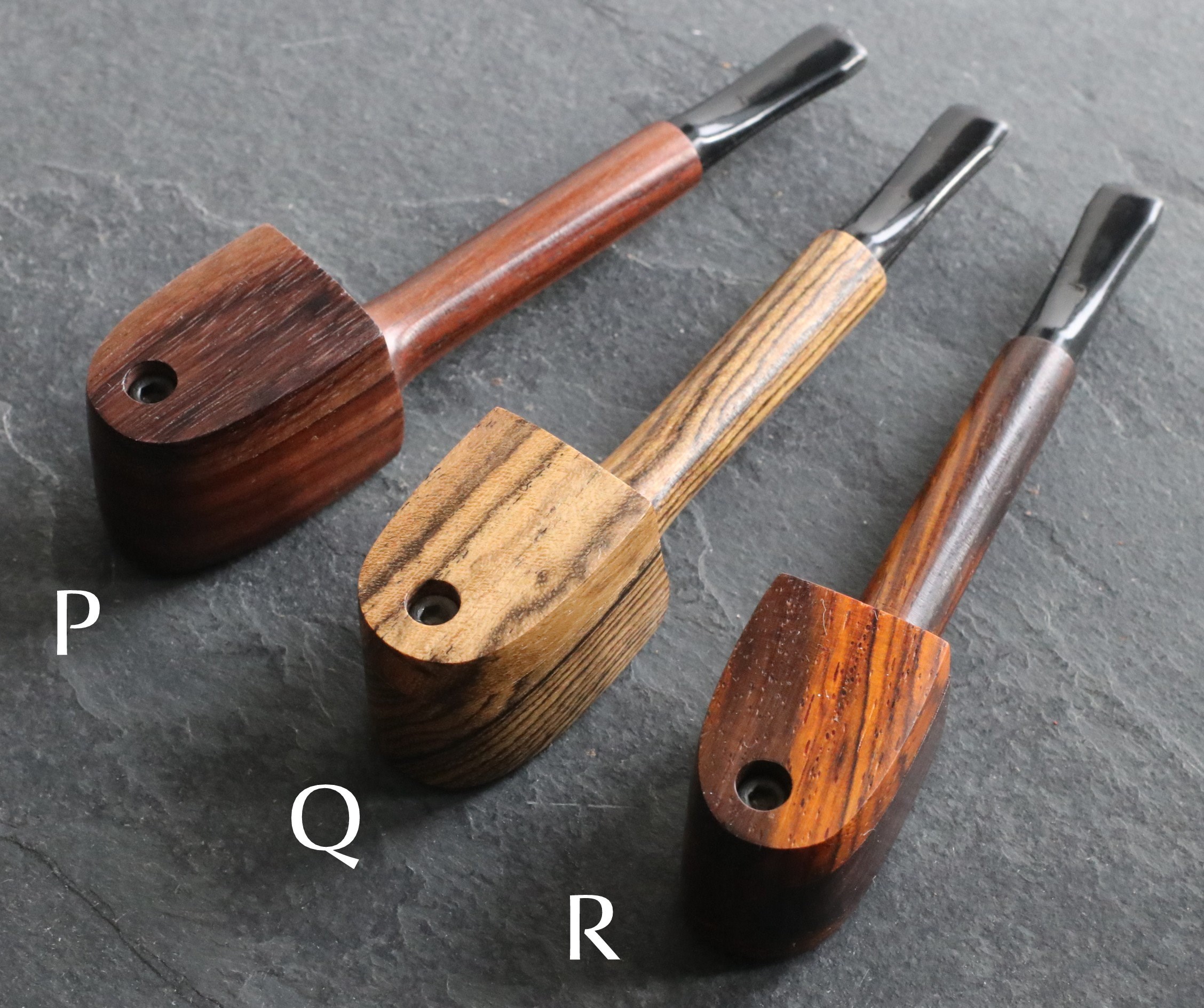 4.5" Swivel Lid Exotic Pipe- L72 MYSTIC-Handcrafted American Made Pipe