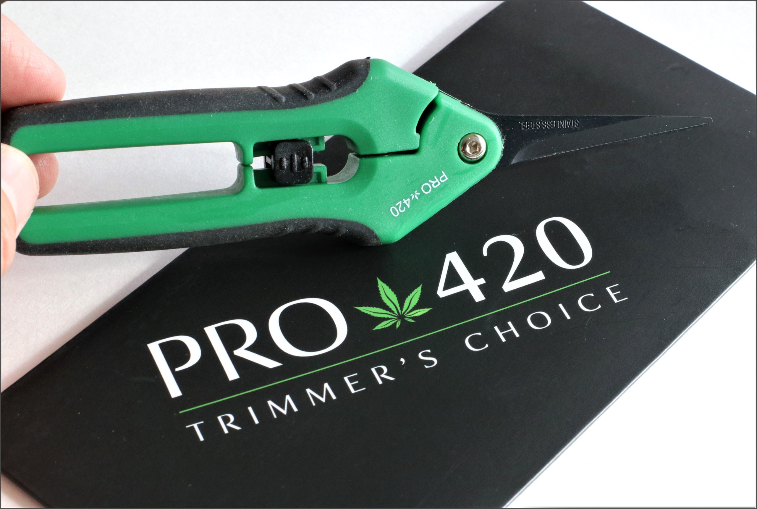 PRO 420 Spring Loaded Scissors- 2 Pack of Professional Trimming Scissors