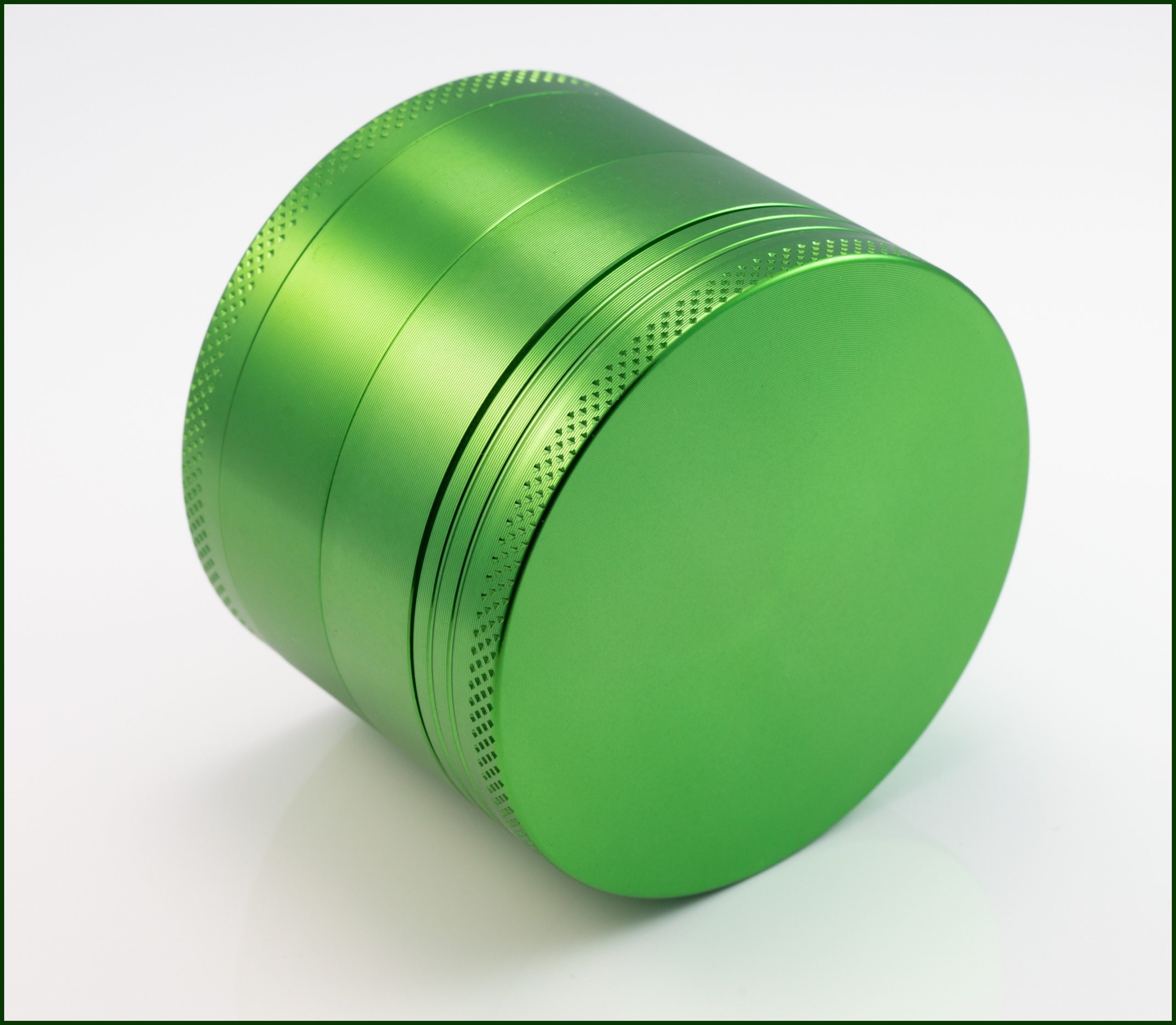 Green Herb Grinder- 2.5" 4 Piece Professional Grade herb Grinder - AMZ_Green_2