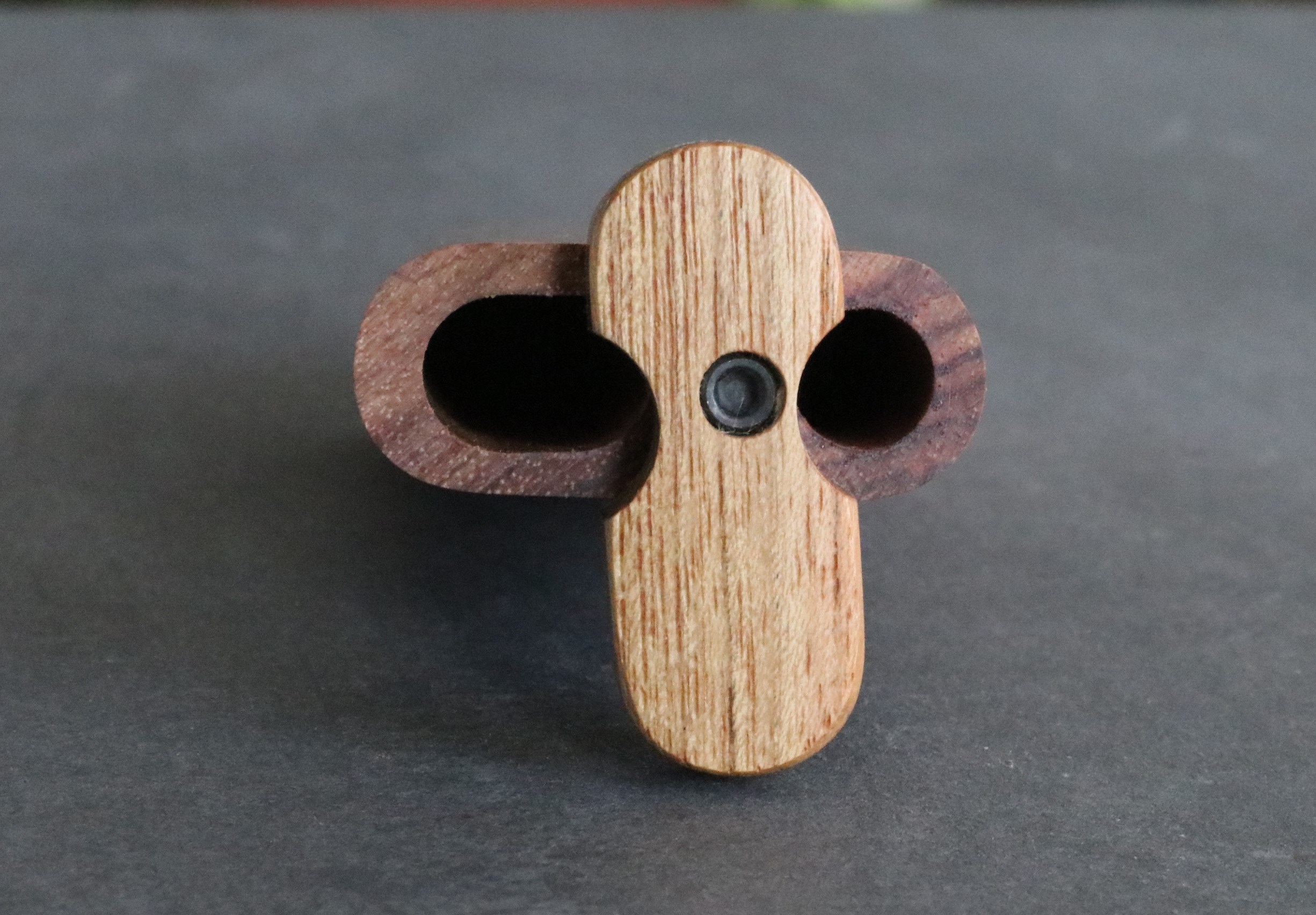 3" & 4" Honduras Swivel Lid Dugouts & One Hitters- Quality Wood Functional Art Best Gift for Smoker's - Cocobolo Swivel Lid Dugout