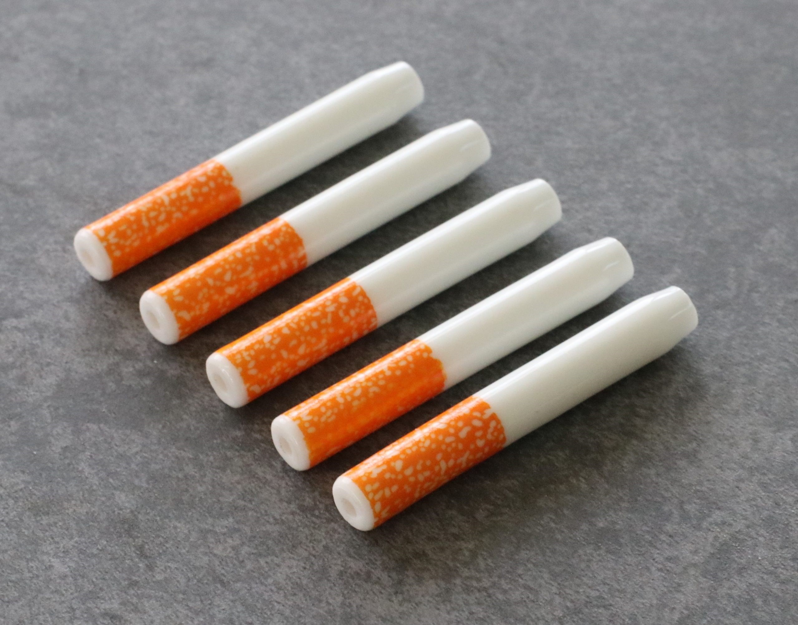 2" Ceramic One Hitter Pipes- Quality Ceramic Smooth hitting Pipes for 3" Dugouts