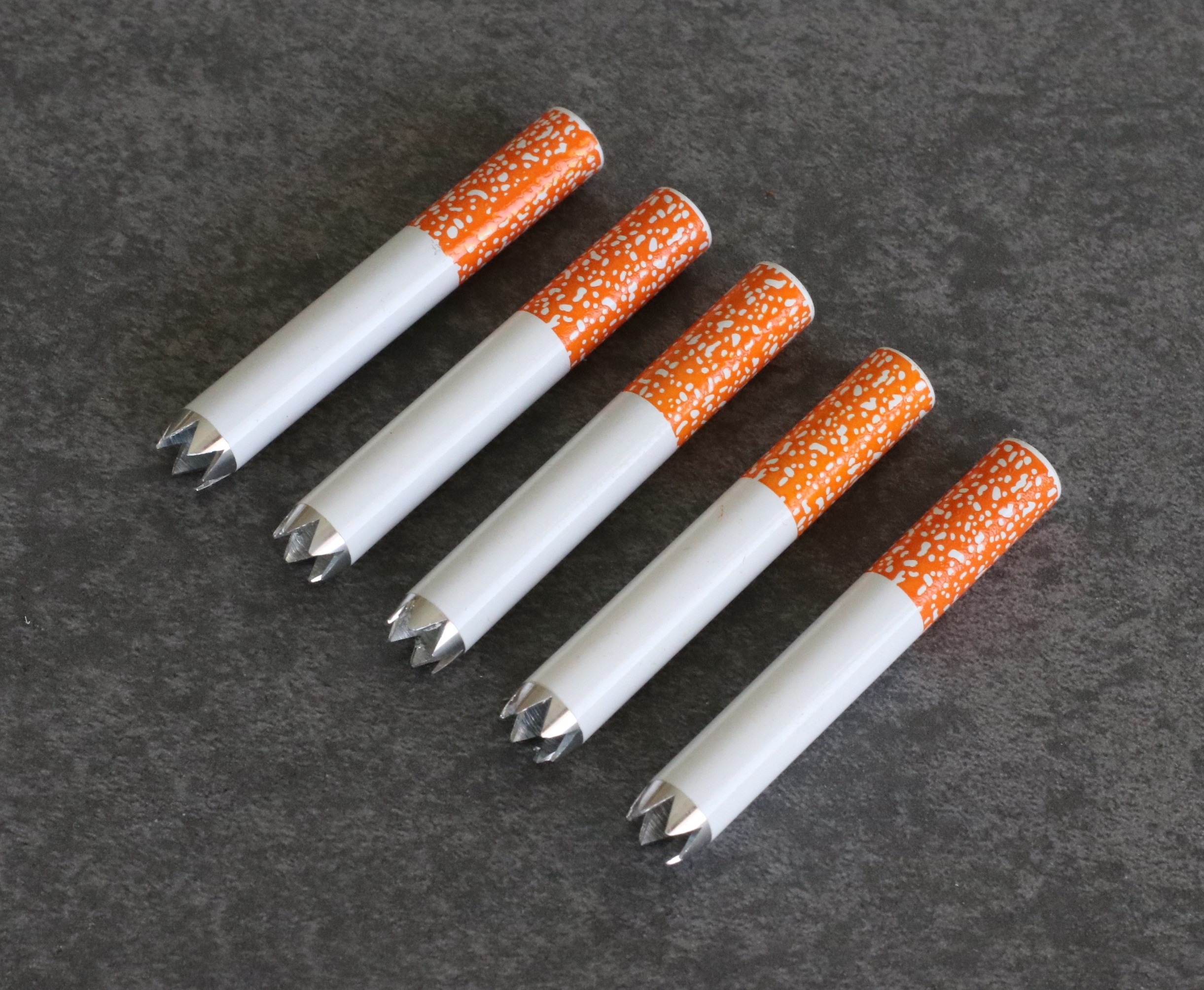 2" & 3" Grinder Tip One Hitter Pipes - Lots of 5/10/20 pcs