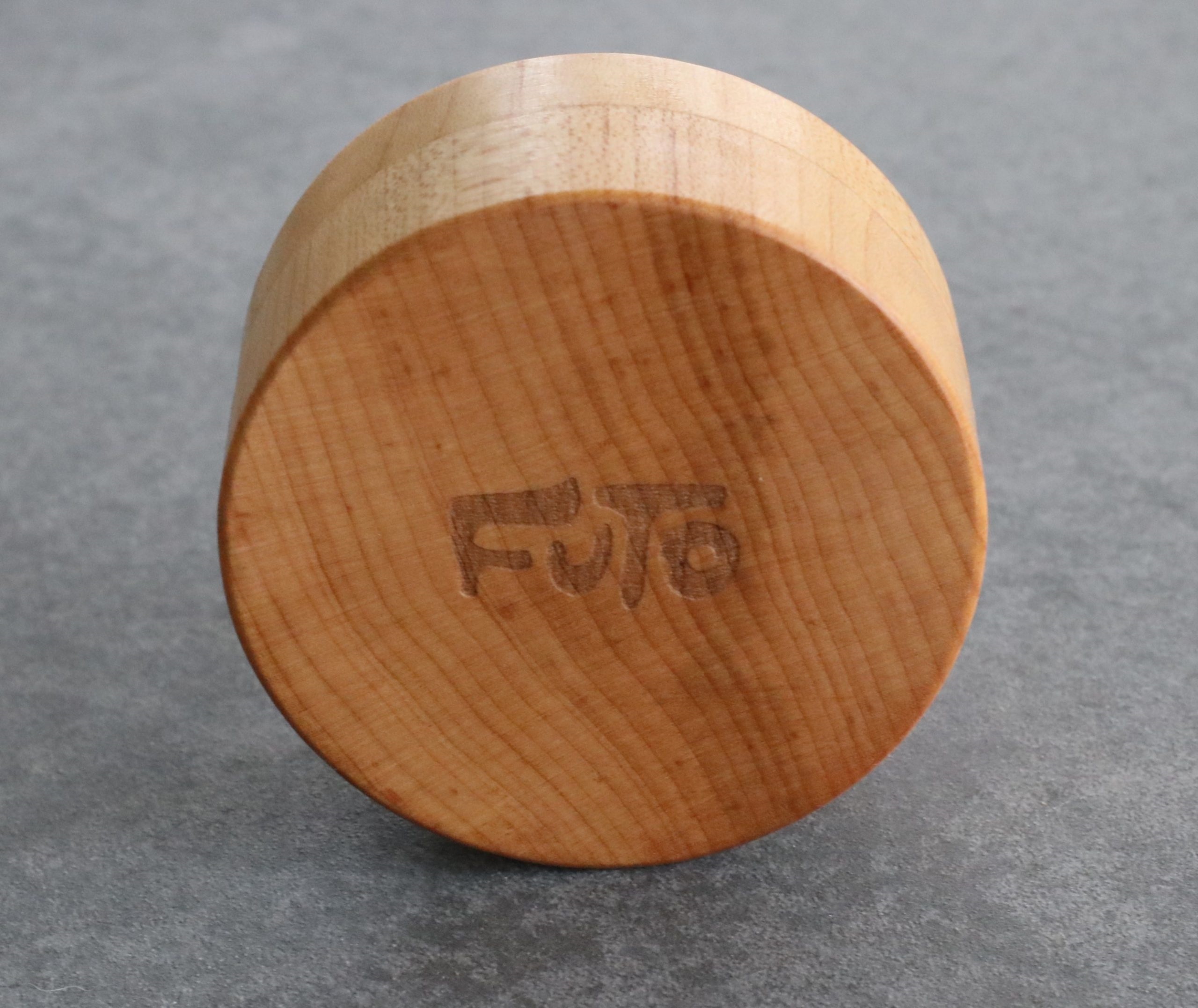 Futo Maple Wood Grinder- 2 Piece simple easy to use herb grinder