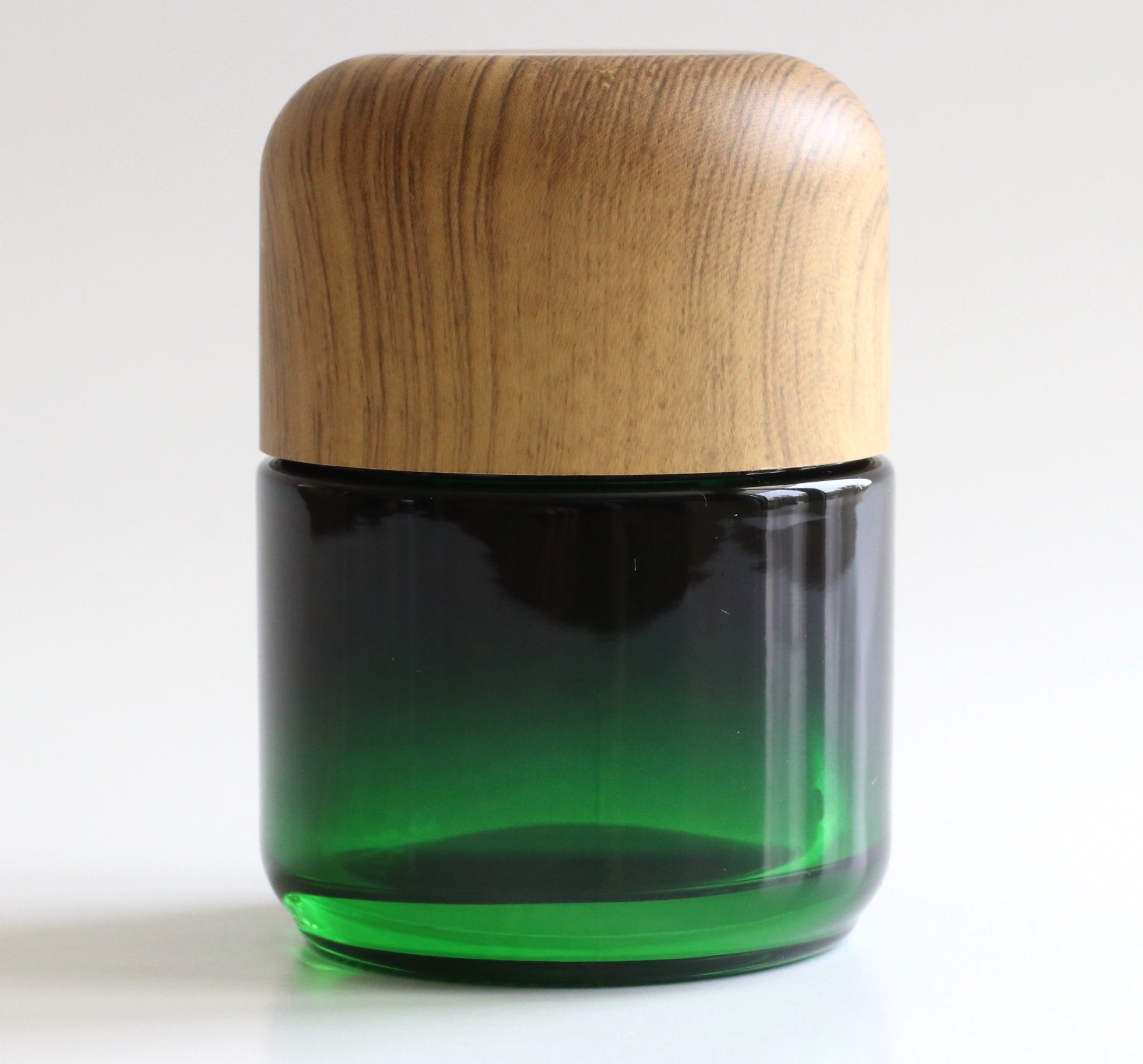 3" Glass Stash Jar-Smell Proof-Child Proof Lid-Safe and Secure Jar - Glass Marijuana Jar