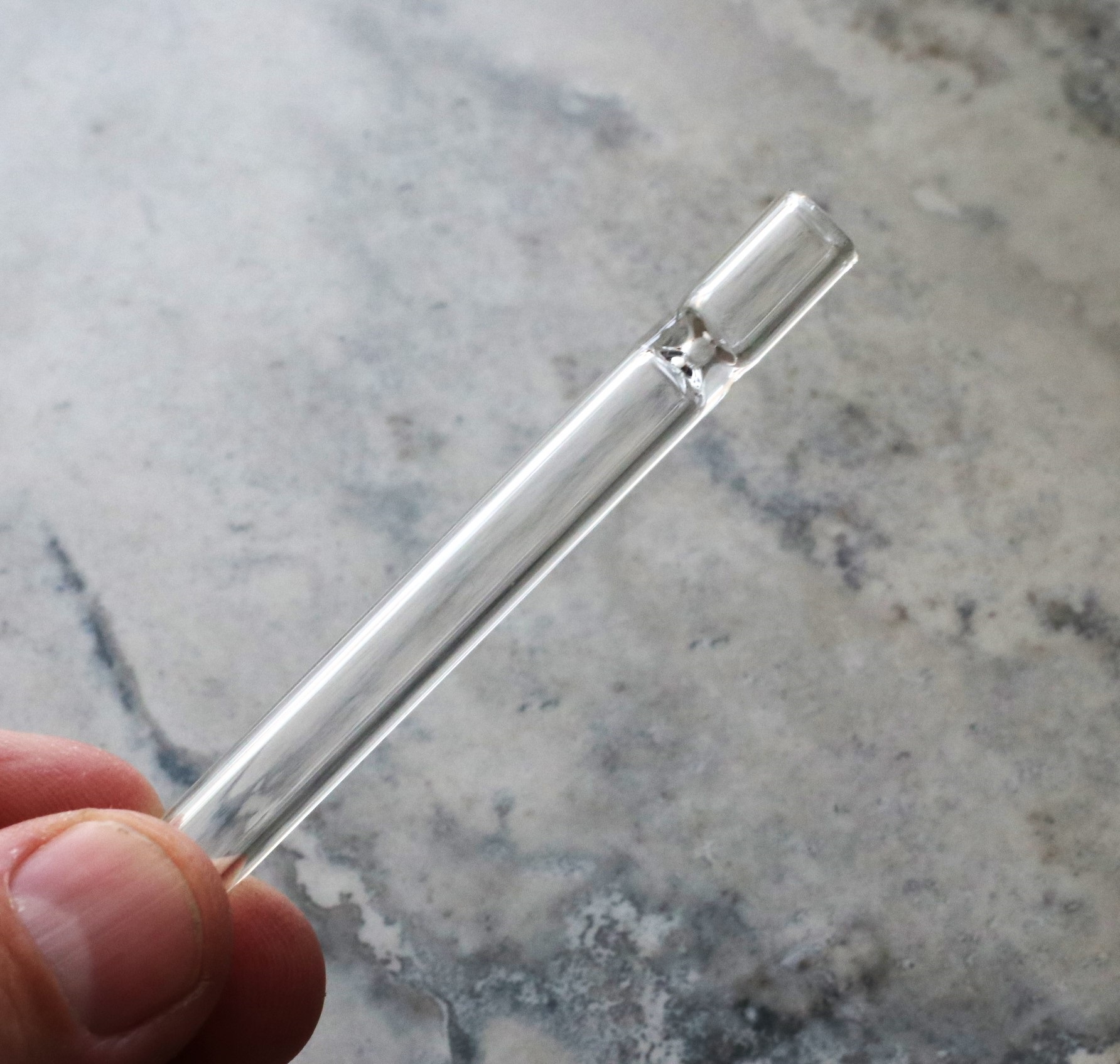 Glass One Hitter Pipes- All Sizes Available - Glass One hitter Pipes
