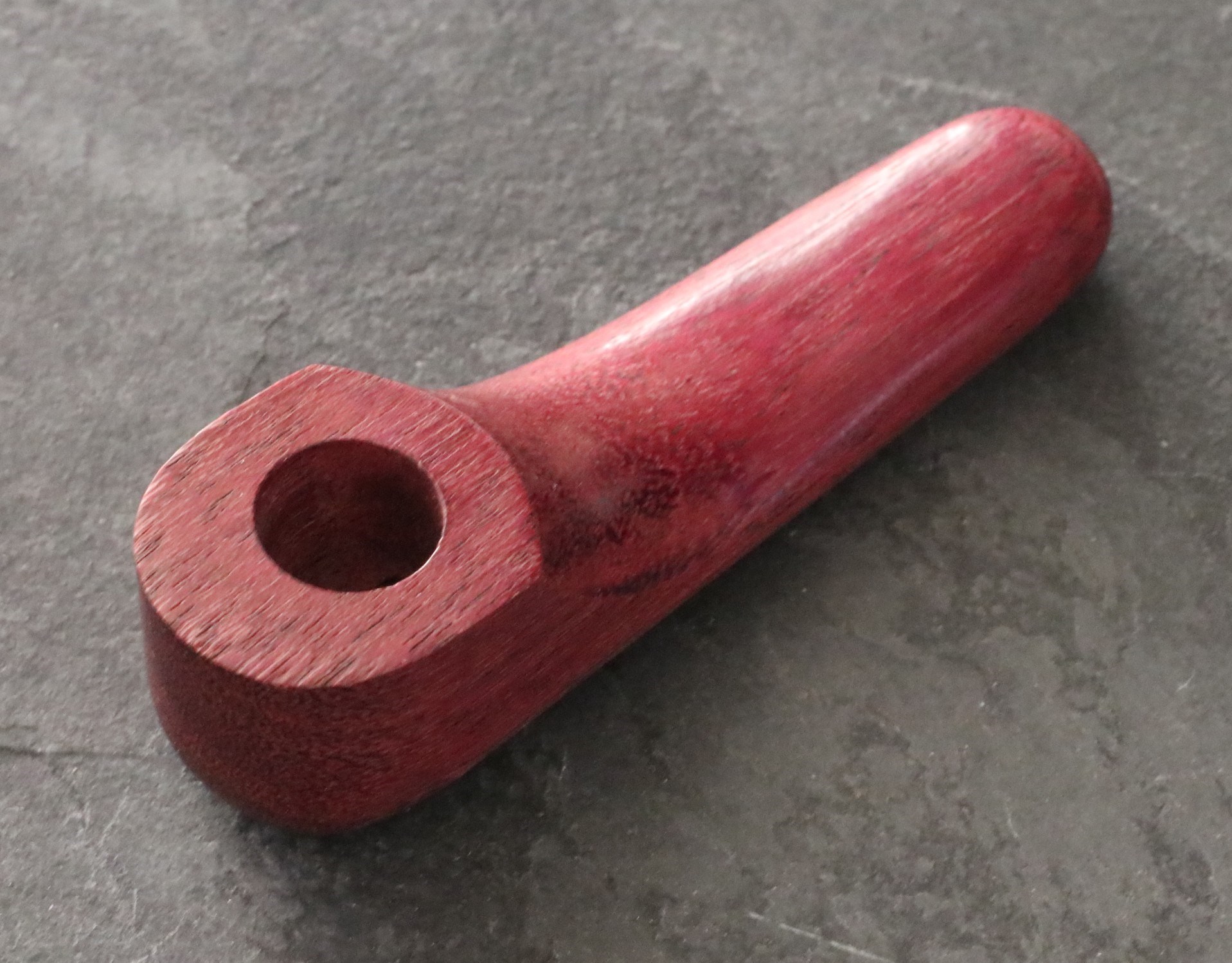 3.5" Exotic Wood Pipe-B46-American Handcrafted Smoking Pipe - Handcrafted Smoking Pipe