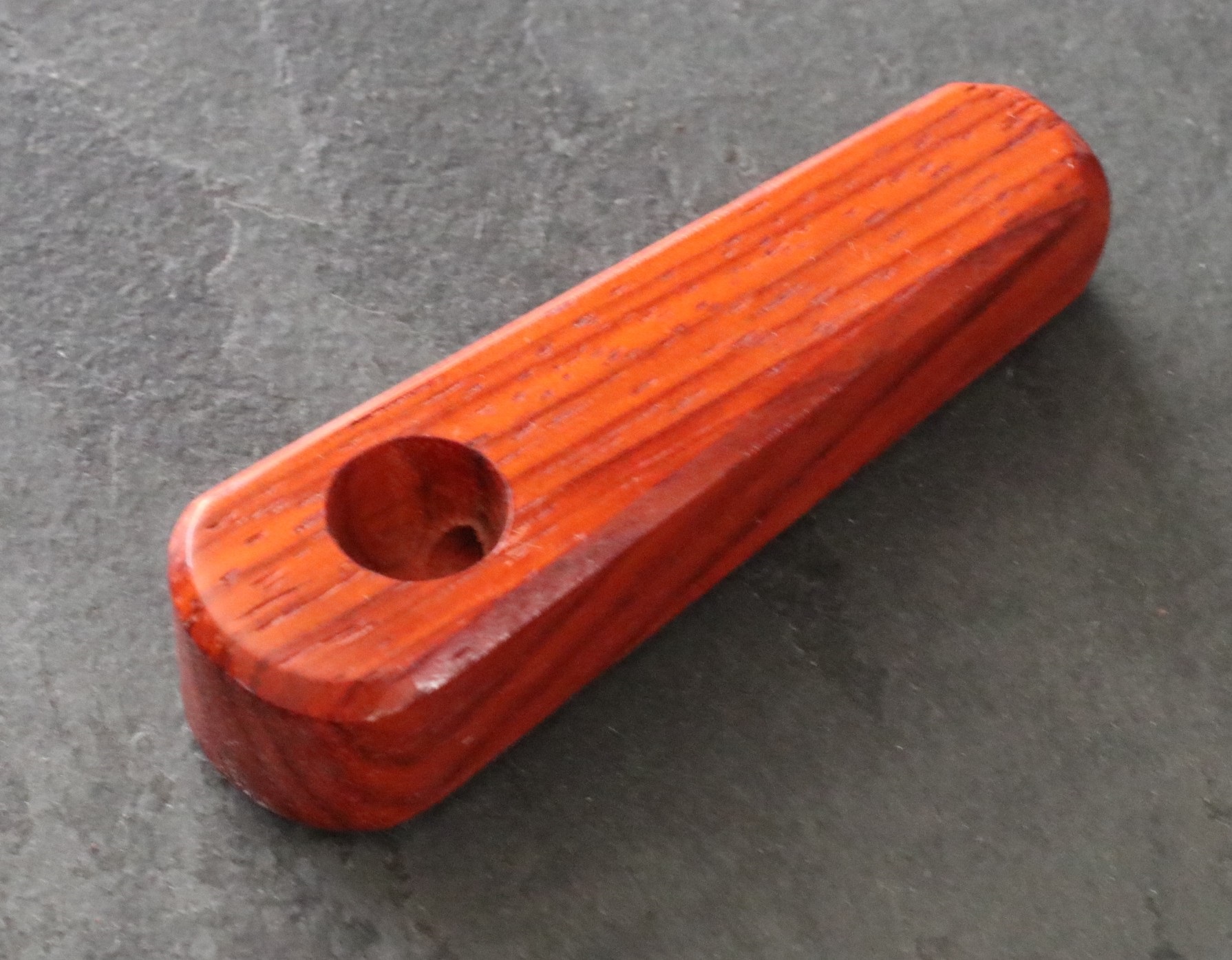 Exotic Wood Pipe-B12-3.25"-American Handcrafted Smoking Pipe - Exotic Wood Smoking Pipe