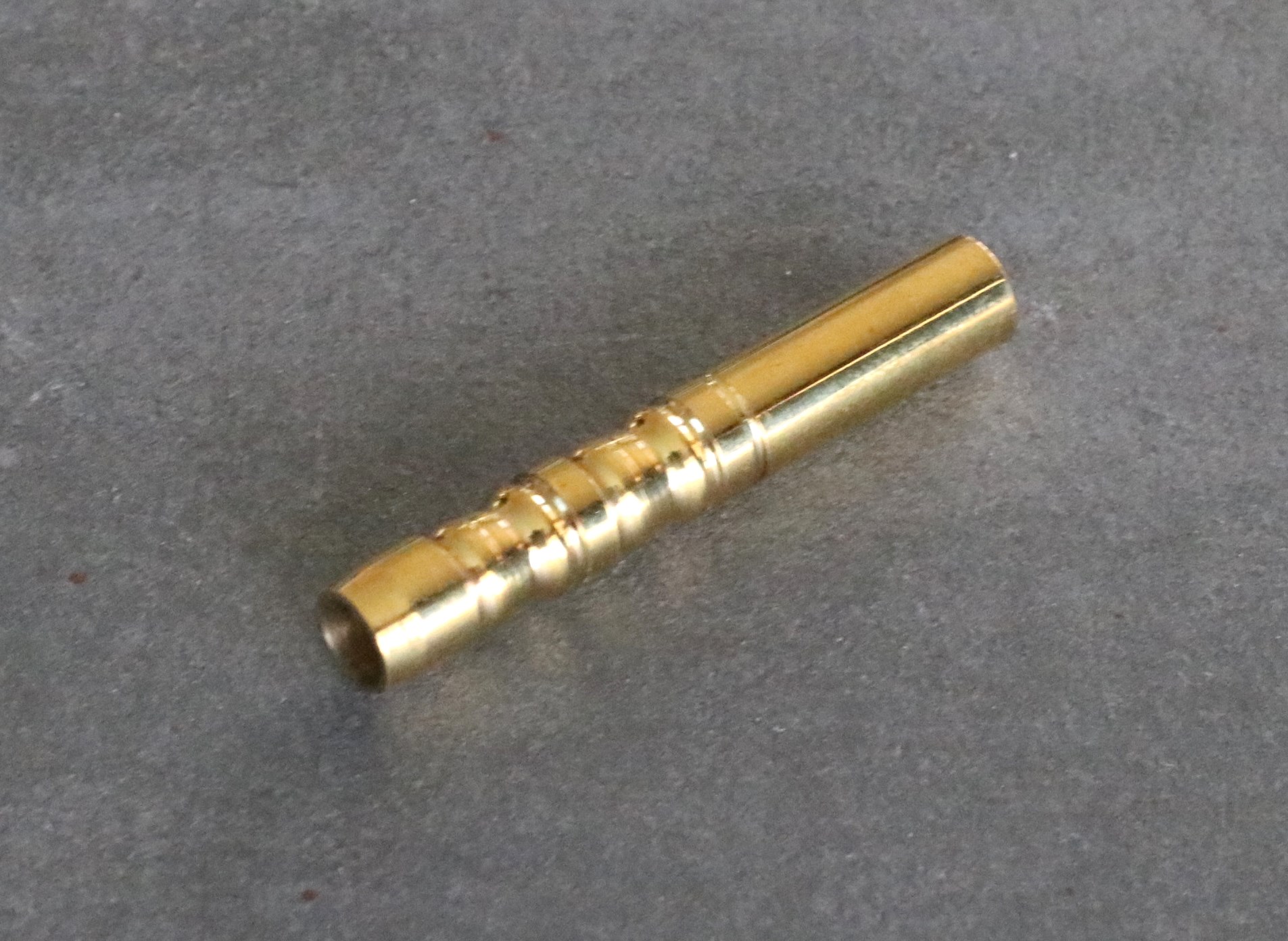 2" Brass One Hitters- Taj Mahal Decorative Solid Brass Pipe - 2' Taj Mahal Brass Pipe
