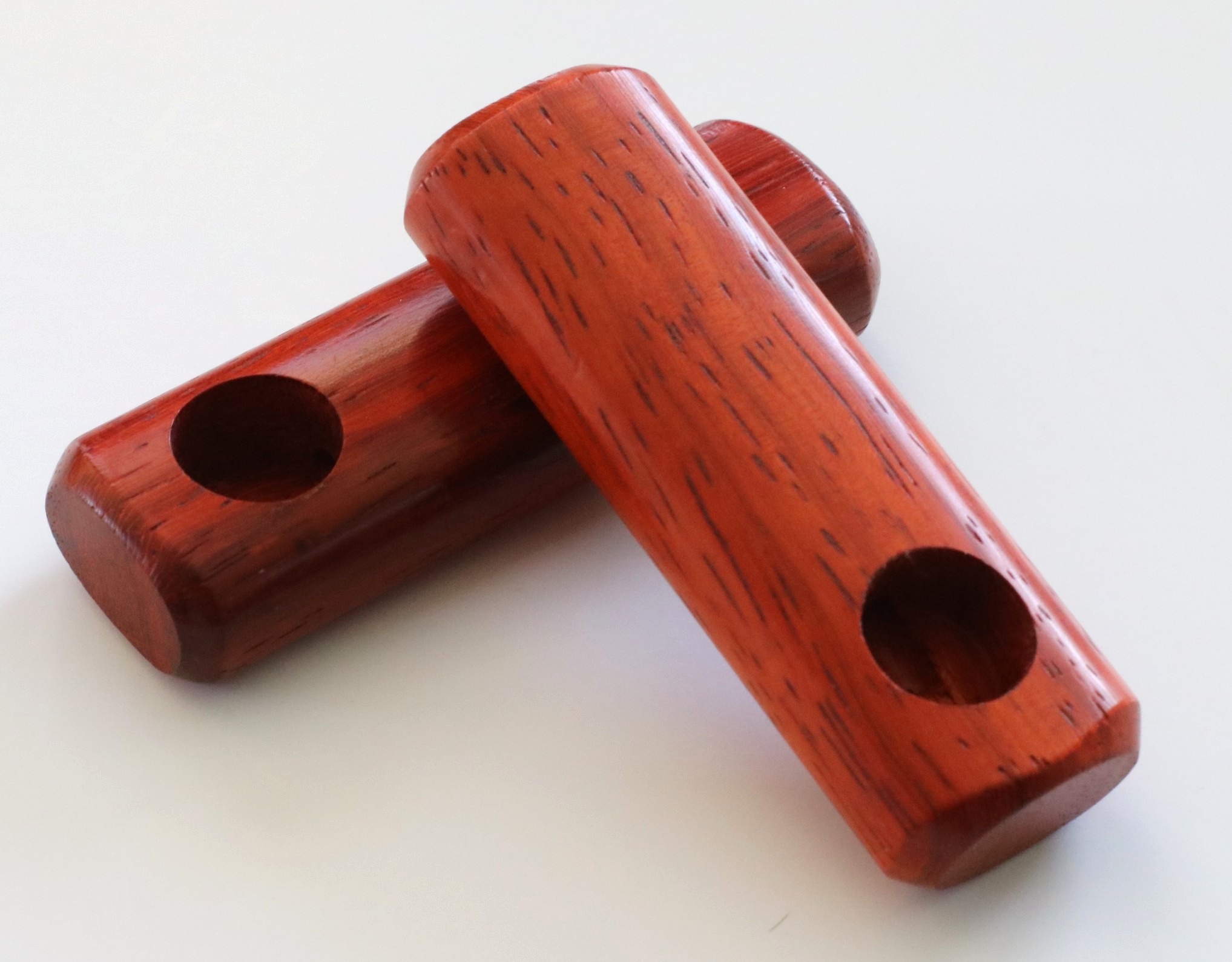 3" Exotic Wood Pipe-B16-Handcrafted American Wood Pipe
