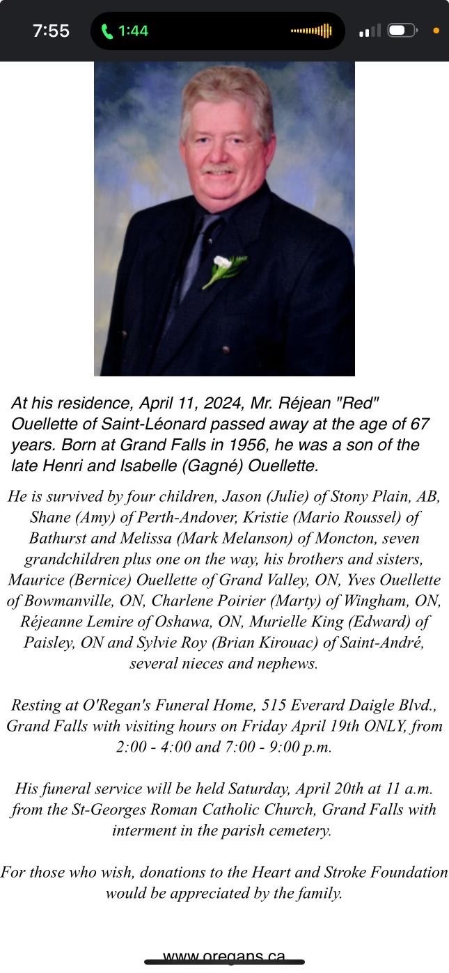 Rejean Red Ouelette