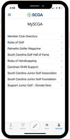 MySCGA App