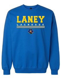 Laney Lacrosse Royal soft style Crew Neck - Orders Due  Monday, March 11, 2024