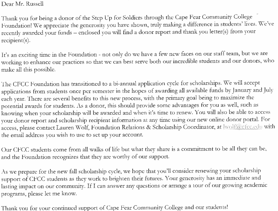 Step up for Soldiers