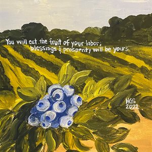 Blueberry Ps 128:2 