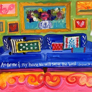 Joshua 24:15 Sofa 