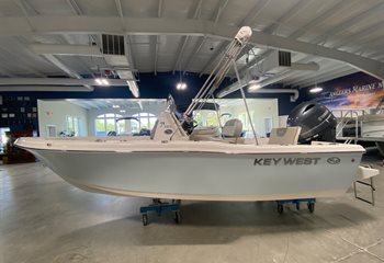 2024 Key West 179FS Ice Blue Boat