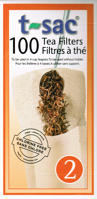 Carolina Coffee T-Sac #2 Tea Filters Carolina Coffee T-Sac #2 Tea Filters