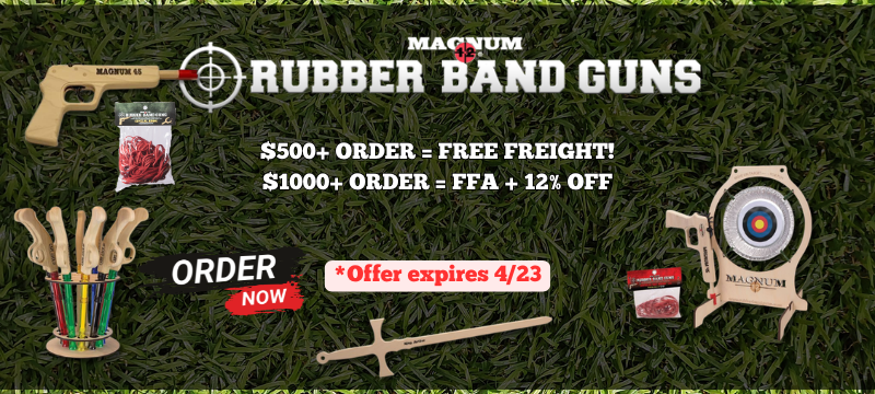 Magnum Rubber Band Guns